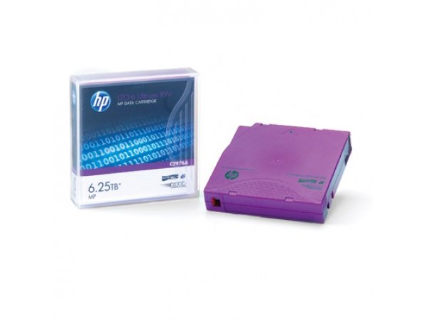HP LTO-6 Ultrium 6.25 TB MP RW Data Cartridge (C7976A)